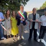 Il taglio del nastro a Crenna