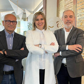da sinistra: Vincenzo Torretta, Elena Cristina Rada e Fabio Conti da sinistra: Vincenzo Torretta, Elena Cristina Rada e Fabio Conti