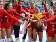 Uyba-Bergamo 3-2. La festa delle farfalle (foto Lega Pallavolo Serie A Femminile) Uyba-Bergamo 3-2. La festa delle farfalle (foto Lega Pallavolo Serie A Femminile)