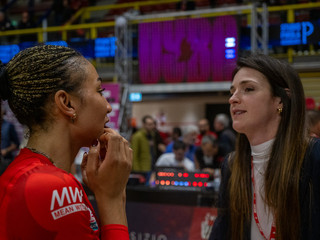 L'Uyba dà spettacolo contro Conegliano (foto Galbiati)