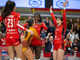 Uyba-Cuneo 3-0 (foto Galbiati)