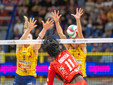 Uyba da spettacolo contro Conegliano (foto Galbiati)