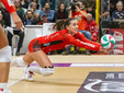 Uyba da spettacolo contro Conegliano (foto Galbiati)