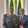 Il comandante provinciale della Guardia di Finanza di Varese Giuseppe Coppola con il Prefetto Salvatore Pasquariello
