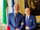 Il nuovo viceprefetto vicario di Varese Michele Giacomino con il Prefetto Salvatore Pasquariello