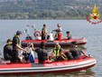 Il corso per la patente nautica dei vigili del fuoco che si è svolto sul lago di Varese alla Schiranna e a Bodio Lomnago