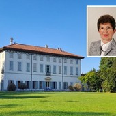Villa Oliva ospita le riunioni del Consiglio comunale. Nel riquadro, Maria Agostina Pellegatta