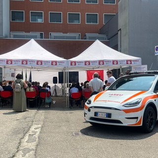 Le immagini della cerimonia all'ospedale di Circolo di Varese
