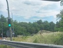 Il cantiere attivo sulla superstrada a Vergiate