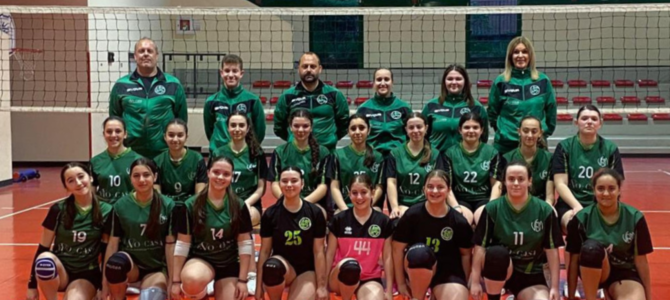 Under 14 e 16 femminili della Volley Bienate Magnago