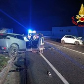 Le immagini dello schianto sulla statale a Varese Le immagini dello schianto sulla statale a Varese