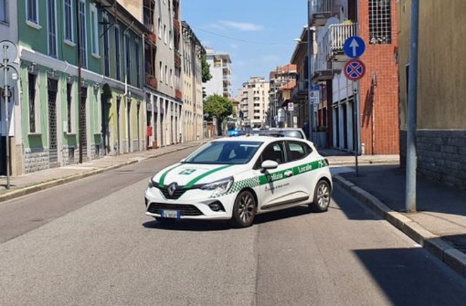Intervento della Polizia Locale in via Sella - Immagine di repertorio