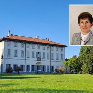 Villa Oliva ospita le riunioni del Consiglio comunale. Nel riquadro, Maria Agostina Pellegatta