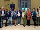 Alcune foto scattate questa mattina in sala consiglio