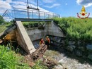 Il torrente Serenza a Cantù dov'è stato rinvenuto il cadavere dell'uomo scomparso ieri