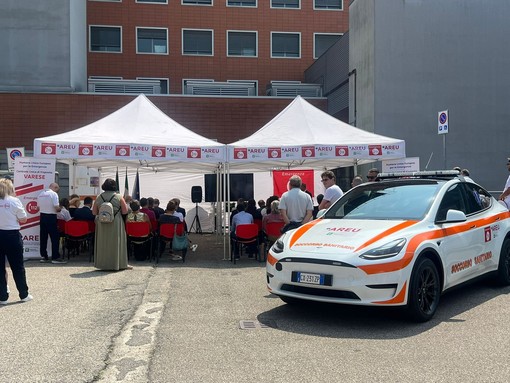 Le immagini della cerimonia all'ospedale di Circolo di Varese