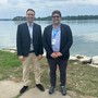 Vice Presidente del Consiglio regionale, Giacomo Cosentino e Assessore regionale Ambiente e Clima, Giorgio Maione