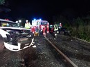 Le immagini dei soccorsi sul luogo dell'incidente tra Malnate e Cantello della scorsa notte