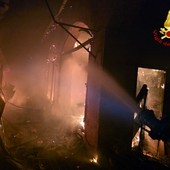 Le immagini dell'incendio di Cocquio Le immagini dell'incendio di Cocquio