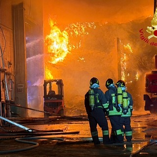 I vigili del fuoco questa sera ad Arcisate