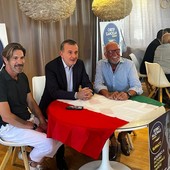 Da sinistra Galparoli, Ferrazzi e Mazzola Da sinistra Galparoli, Ferrazzi e Mazzola
