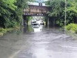 Tre auto in trappola nel sottopasso di via Monsignor Colombo a Castellanza Tre auto in trappola nel sottopasso di via Monsignor Colombo a Castellanza