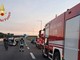 I vigili del fuoco sul luogo dell'incidente I vigili del fuoco sul luogo dell'incidente