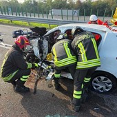 Le auto coinvolte nell'incidente Le auto coinvolte nell'incidente