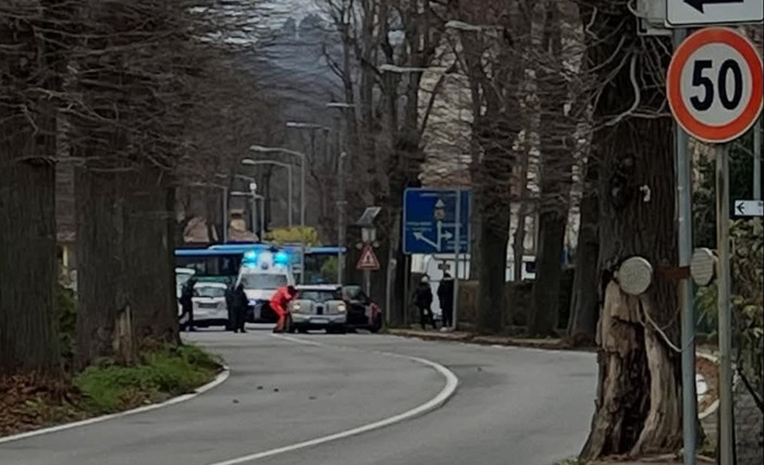 Le immagini dell'incidente (foto pagina Facebook Comune di Brinzio) Le immagini dell'incidente (foto pagina Facebook Comune di Brinzio)