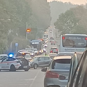 L'incidente di questa mattina a Luvinate