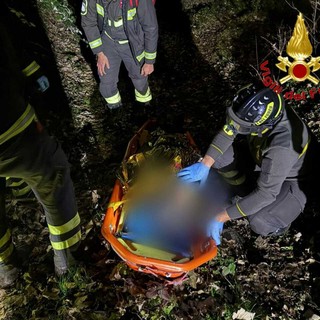 Si perde e cade nel bosco: settantenne salvato dai vigili del fuoco dopo una notte all'addiaccio Si perde e cade nel bosco: settantenne salvato dai vigili del fuoco dopo una notte all'addiaccio