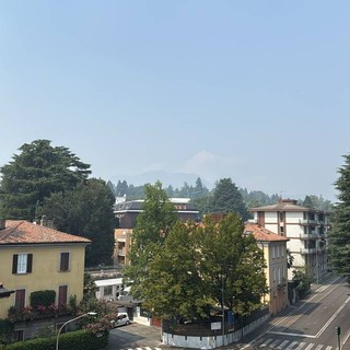Ecco come si presenta il cielo ora da Varese