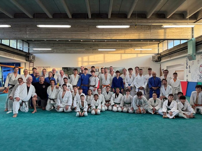 FOTONOTIZIA - Pro Patria Judo, lezione speciale con Umberto Pelizzari