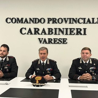 Da sinistra: il capitano Coppola, il colonnello Gagliardo e il capitano Dantonia