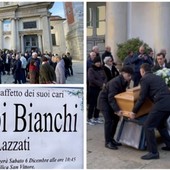Il funerale stamattina a Varese di Bambi Lazzati