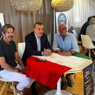 Da sinistra Galparoli, Ferrazzi e Mazzola