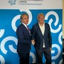 A sinistra il presidente della Camera di Commercio di Varese Mauro Vitiello, a destra il patron della Binda Renzo Oldani A sinistra il presidente della Camera di Commercio di Varese Mauro Vitiello, a destra il patron della Binda Renzo Oldani