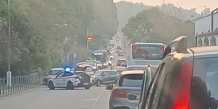 L'incidente di questa mattina a Luvinate L'incidente di questa mattina a Luvinate