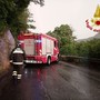 I vigili del fuoco in azione nel Varesotto