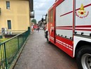 FOTO. Incendio in un garage di Cairate: trentenne ustionato