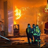 I vigili del fuoco questa sera ad Arcisate I vigili del fuoco questa sera ad Arcisate