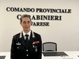 Il maggiore Chiara Crupi, comandante della Compagnia di Varese