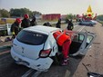 Le auto coinvolte nell'incidente Le auto coinvolte nell'incidente
