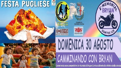 GLI APPUNTAMENTI. Ultimo weekend di agosto tra sapori pugliesi, musica, camminate e calcio GLI APPUNTAMENTI. Ultimo weekend di agosto tra sapori pugliesi, musica, camminate e calcio