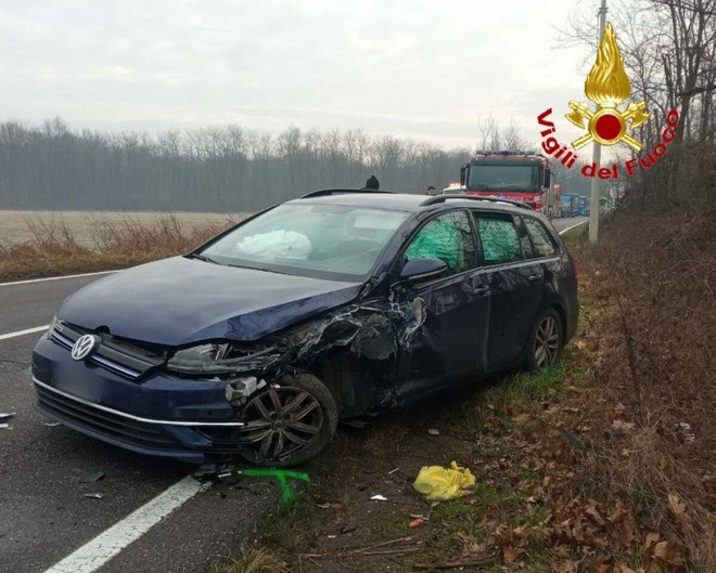 Le immagini dell'incidente di Tradate