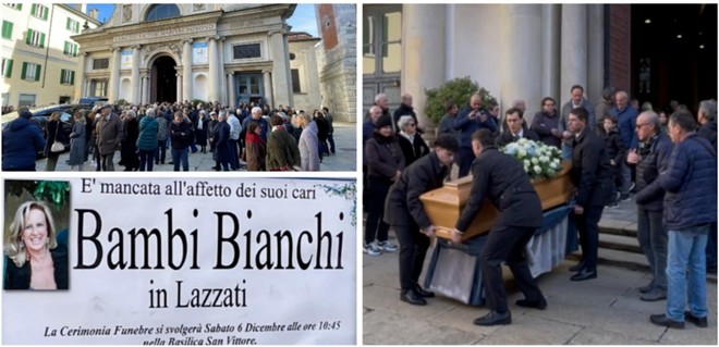 Il funerale stamattina a Varese di Bambi Lazzati