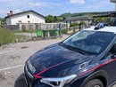 I carabinieri sul posto
