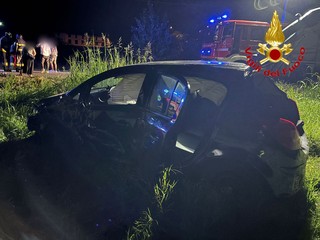 Le immagini delle auto coinvolte nell'incidente