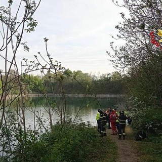 I vigili del fuoco in azione a Nerviano
