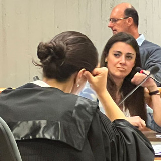 Lavinia Limido in aula a Varese